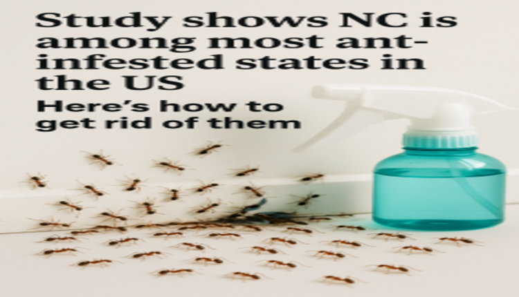 Study shows NC is among most ant-infested states in the US. Here’s how to get rid of them